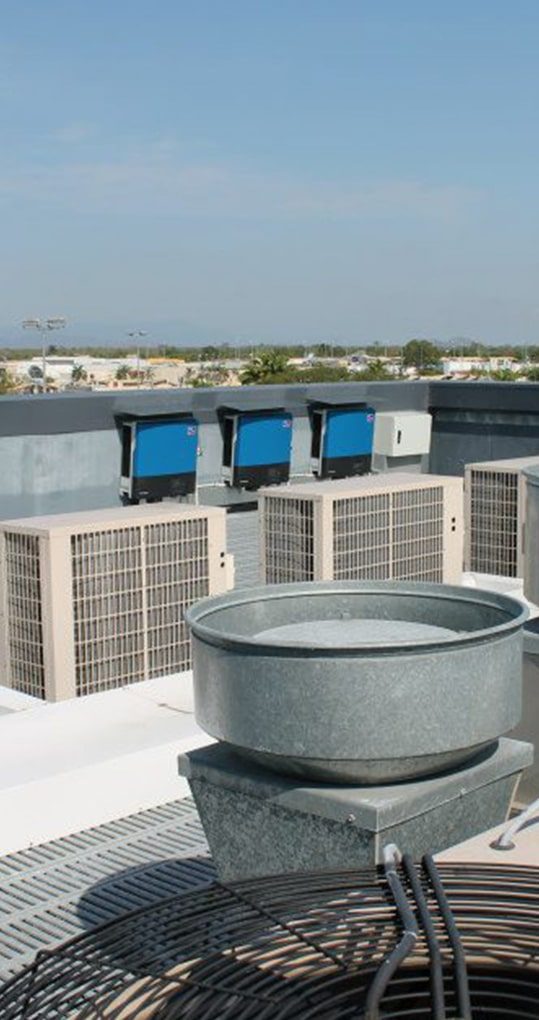 HVAC on the Roof Top — Electricians in Townsville, QLD