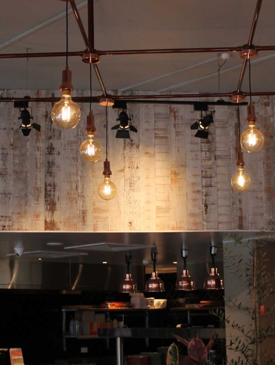 Restaurant Lights — Electricians in Charters Towers, QLD
